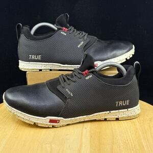 True Linkswear Men's Original Golf Shoes Spike-less Classic Black US 9.5 $199